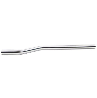 Seat Post Aluminium Fluted Snake 22.2mm x 400mm - Silver