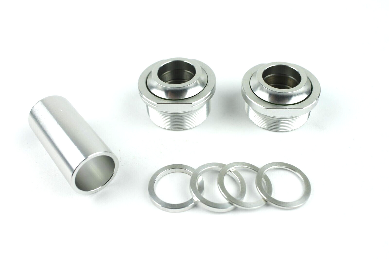 ProBMX Euro Bottom Bracket Suit 19mm Axle - Silver