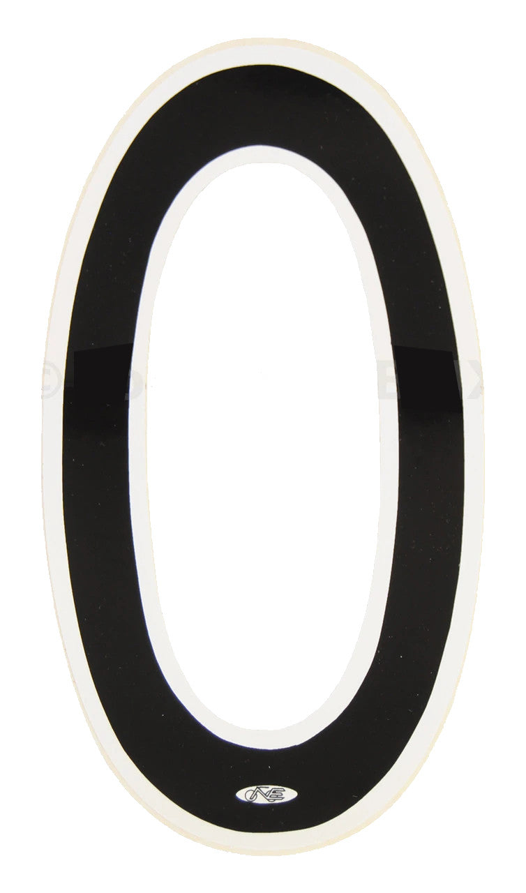 Neal Enterprises Proline 6" Numbers  White & Black
